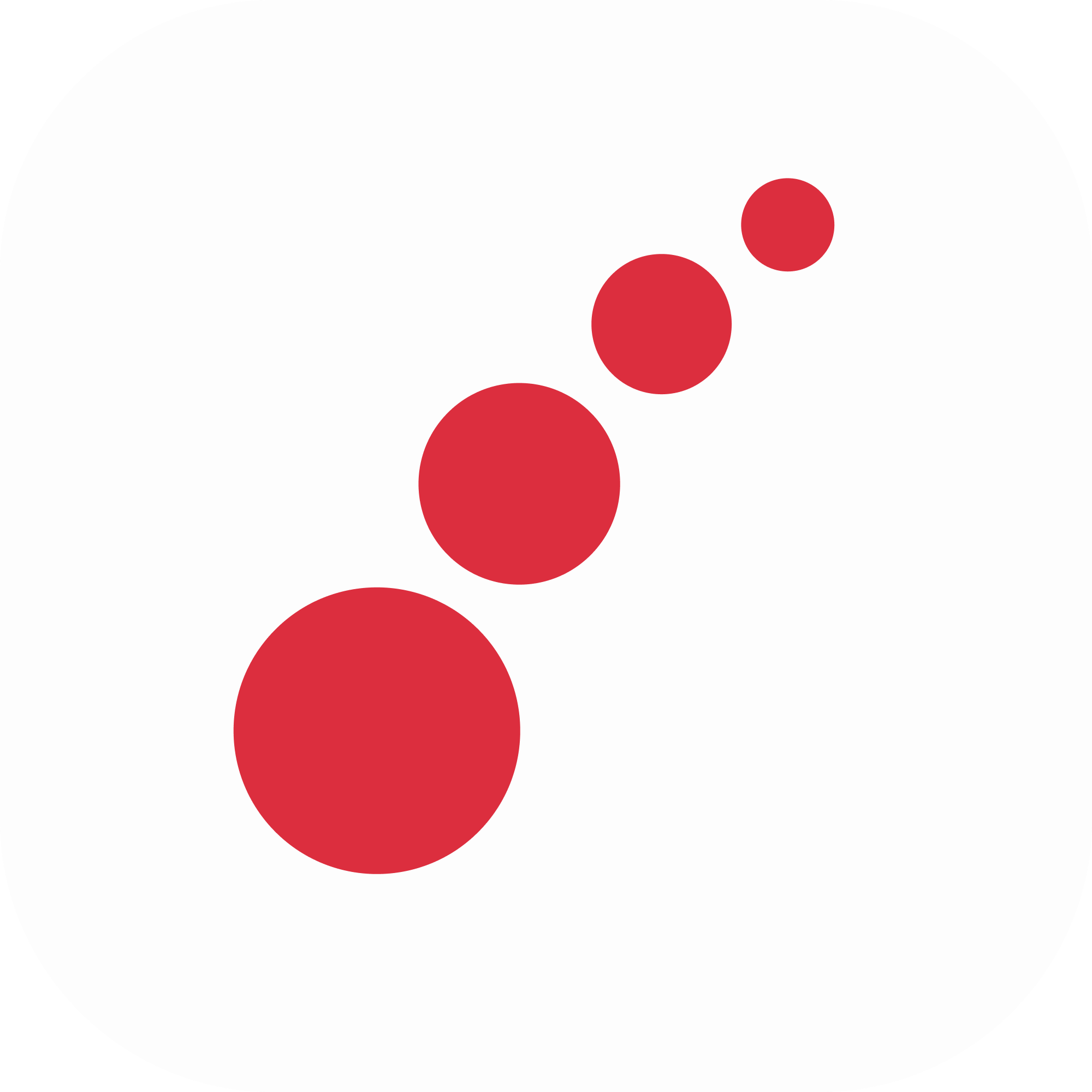 Rook Dots - White Red Icon
